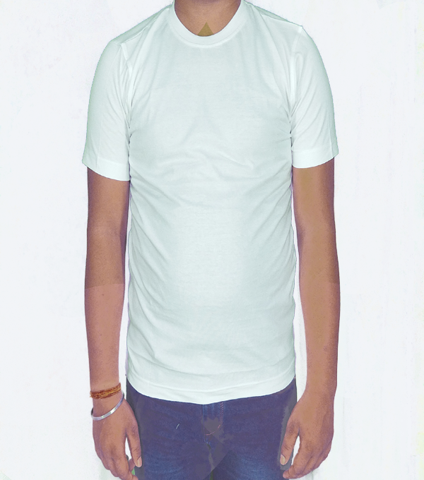 Round Neck T-Shirt White