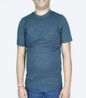 Round Neck T-Shirt Charcoal