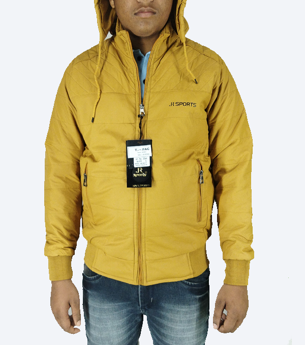 Jacket With Cap Yellow