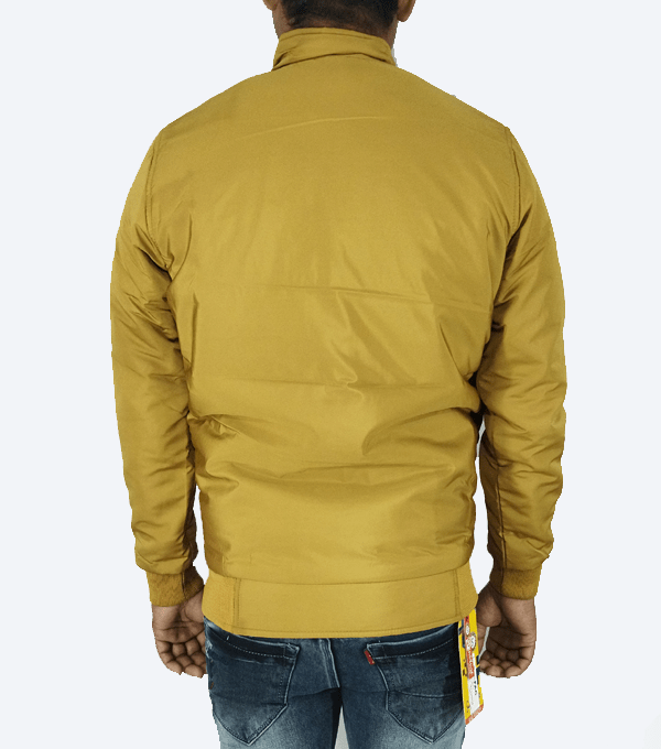 Mustard Yellow Winter Jacket – Lightweight, Windproof & Casual Daily Wear - Image 5