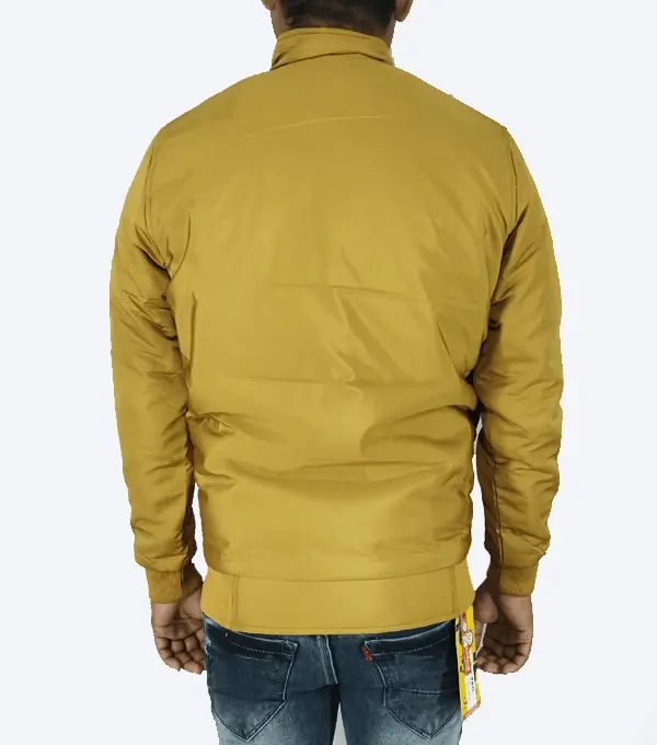 Mustard Yellow Winter Jacket – Lightweight, Windproof & Casual Daily Wear - Image 5