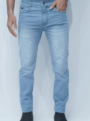 TARFAC Premium Light Blue Jeans – 11.5 oz Fabric, Heavy & Bata Wash, No Fading, YKK Zipper, Ultra-Soft Comfort